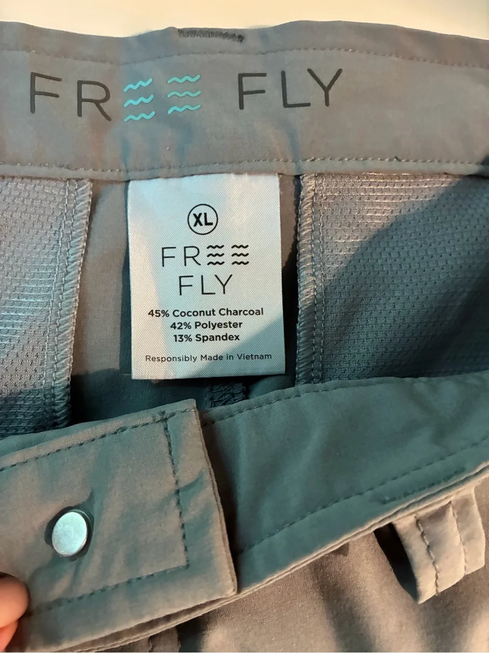 FreelyMen’s Lightweight Grey Performance Shorts